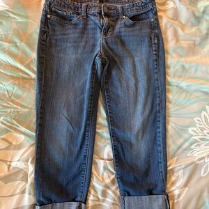 Gap Classic Blue Denim Jeans Capris